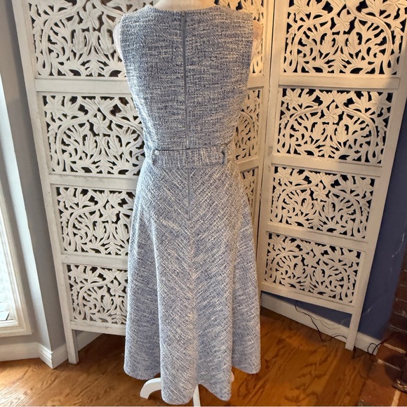 NWT Calvin Klein Textured Gray Midi Dress Sz 6 - Picture 2 of 7